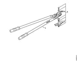 STIHL 0000-881-3666 Vervangingsset positie 2 technische tekening