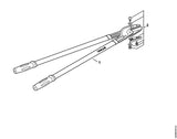 STIHL 0000-881-3659 Vervangingsset positie 2 technische tekening