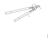STIHL 0000-881-3627 Aanslagrubber positie 2 technische tekening