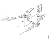 STIHL 0000-881-9924 Rolgreep positie 5 technische tekening