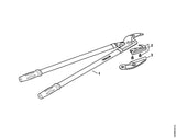 STIHL 0000-881-3667 Amboss met bouten positie 2 technische tekening