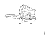 STIHL 0000-881-5602 Vergrendeling positie 2 technische tekening