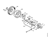 STIHL 1108-404-3200 Ontstekingsspoel positie 4 technische tekening