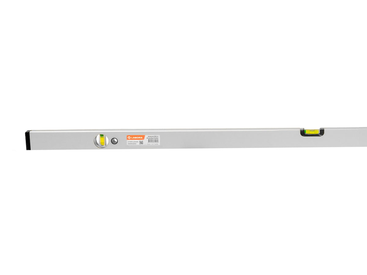 Keizers Waterpas 120 cm - dikwandig aluminium, 2 libellen