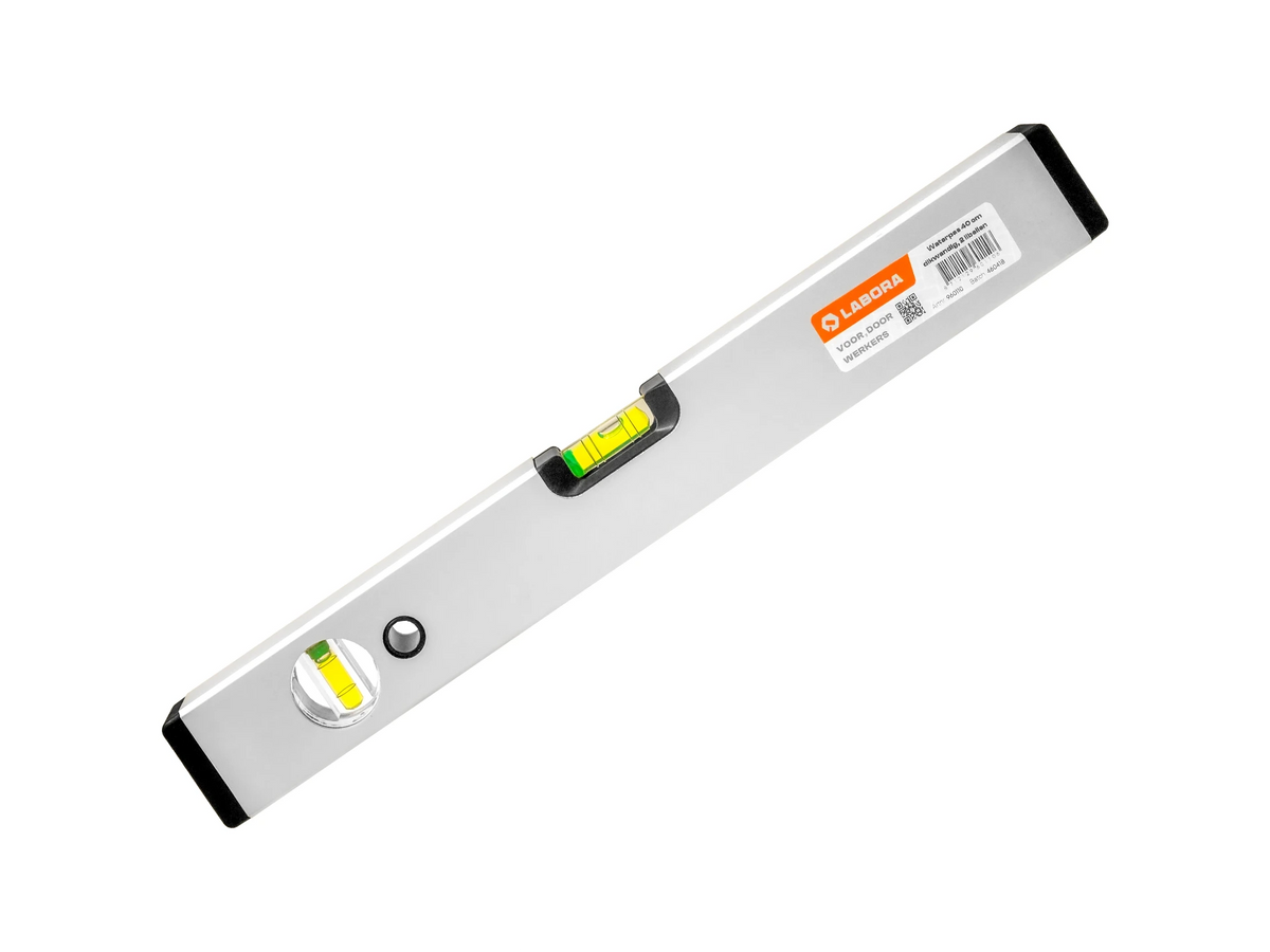 Keizers Waterpas 40 cm - dikwandig aluminium, 2 libellen