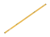 Keizers Stelwaterpas Gold 150 cm - dikwandig aluminium, 4 libellen, stelvoetjes