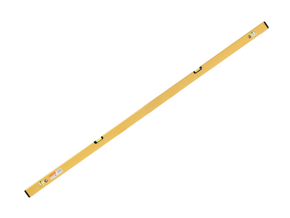 Keizers Stelwaterpas Gold 150 cm - dikwandig aluminium, 4 libellen, stelvoetjes