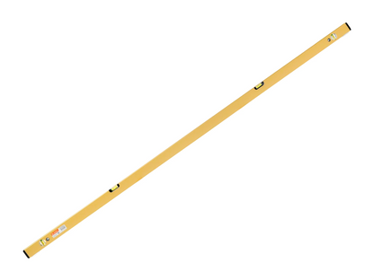 Keizers Stelwaterpas Gold 180 cm - dikwandig aluminium, 4 libellen, stelvoetjes