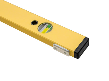 Keizers Stelwaterpas Gold 180 cm - dikwandig aluminium, 4 libellen, stelvoetjes