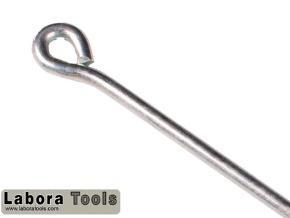 Labora Draadpen 400 x 10 mm verzinkt, met oog