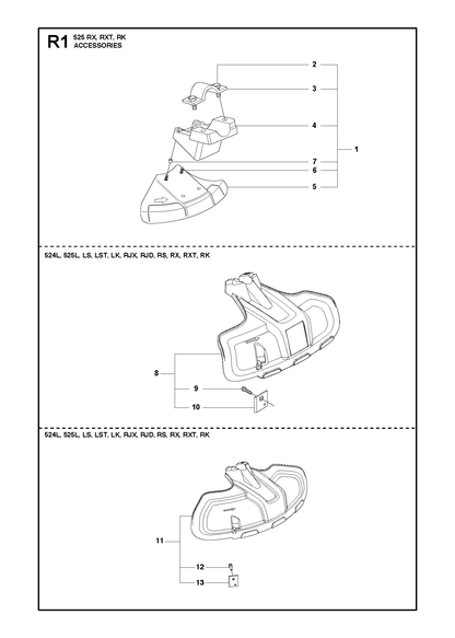 Husqvarna 537293401 onderdelentekening - positie 4