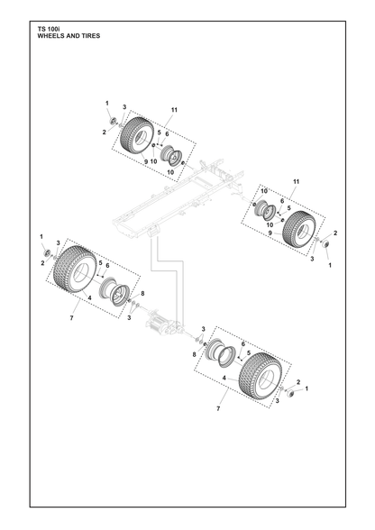 Husqvarna 547403217 onderdelentekening - positie 3