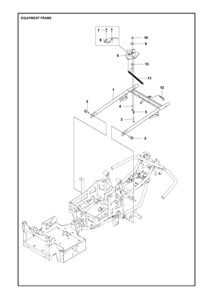 Husqvarna 578383802 onderdelentekening - positie 6