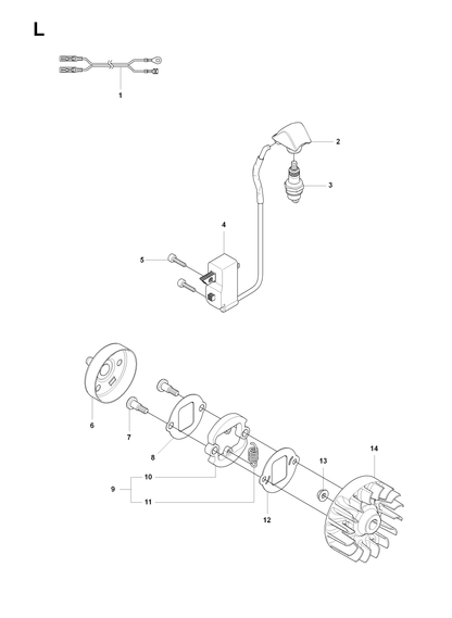 Husqvarna 502493701 onderdelentekening - positie 4