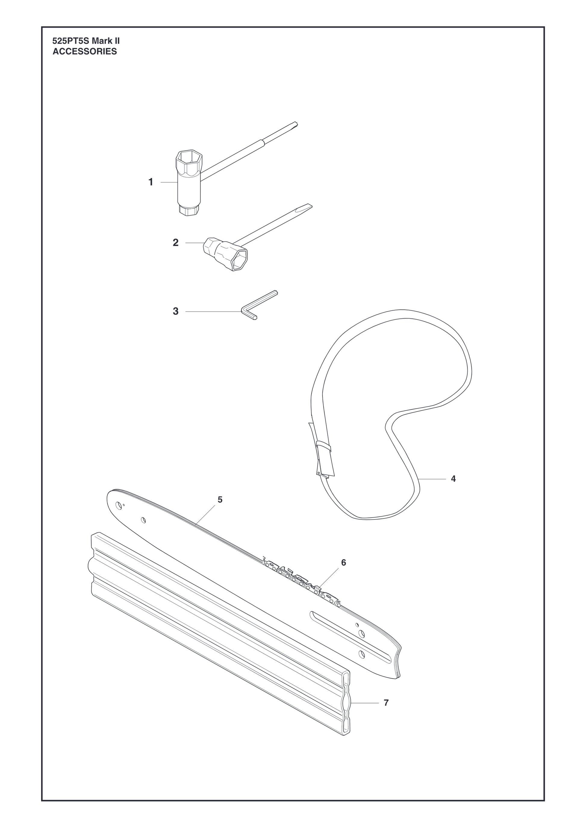 Husqvarna 503558601 onderdelentekening - positie 3