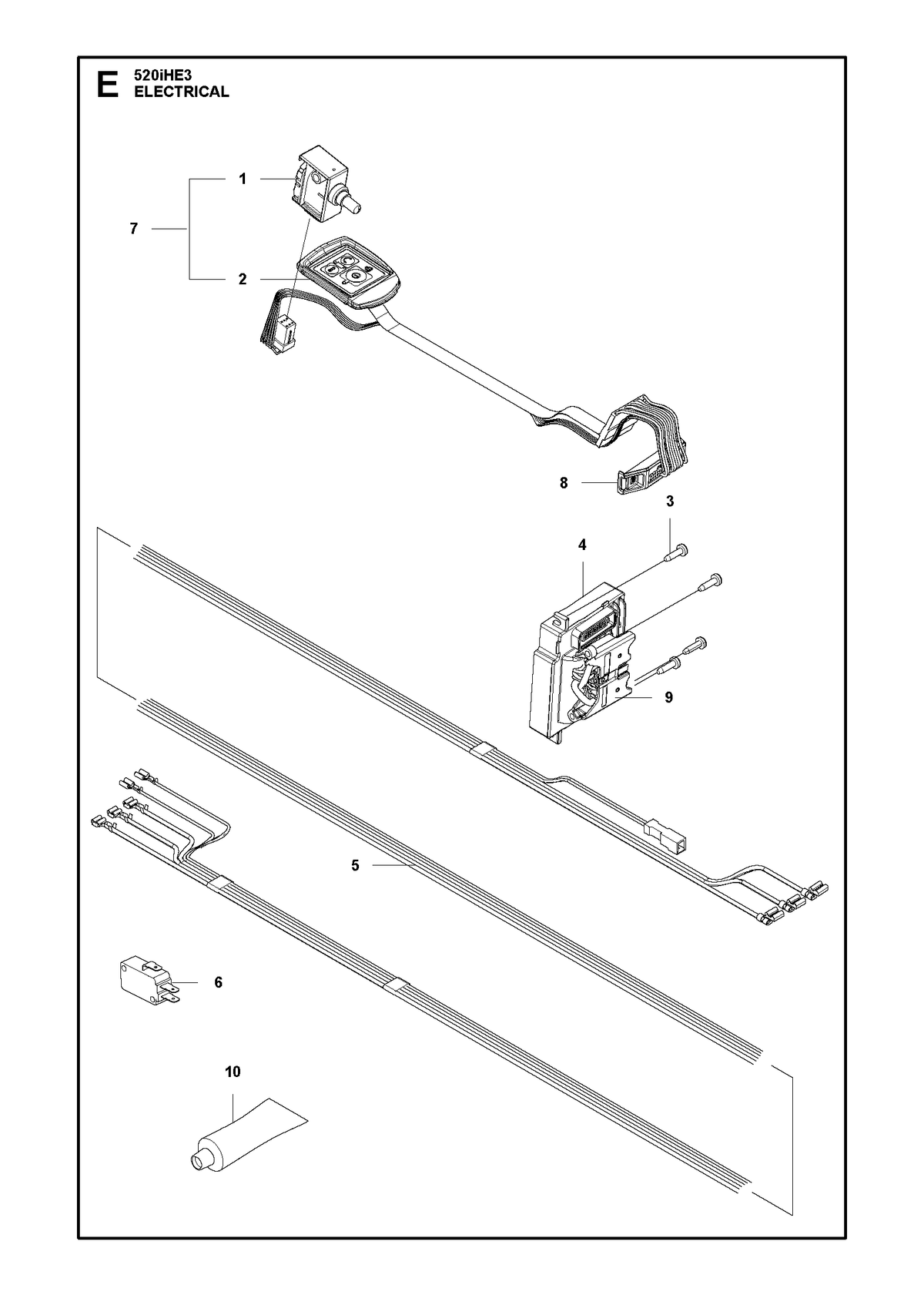 Husqvarna 574316001 onderdelentekening - positie 6