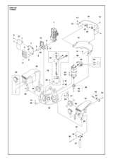 Husqvarna 505277801 onderdelentekening - positie 35