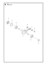 Husqvarna 576449701 onderdelentekening - positie 1