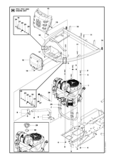 Husqvarna 504546901 onderdelentekening - positie 29