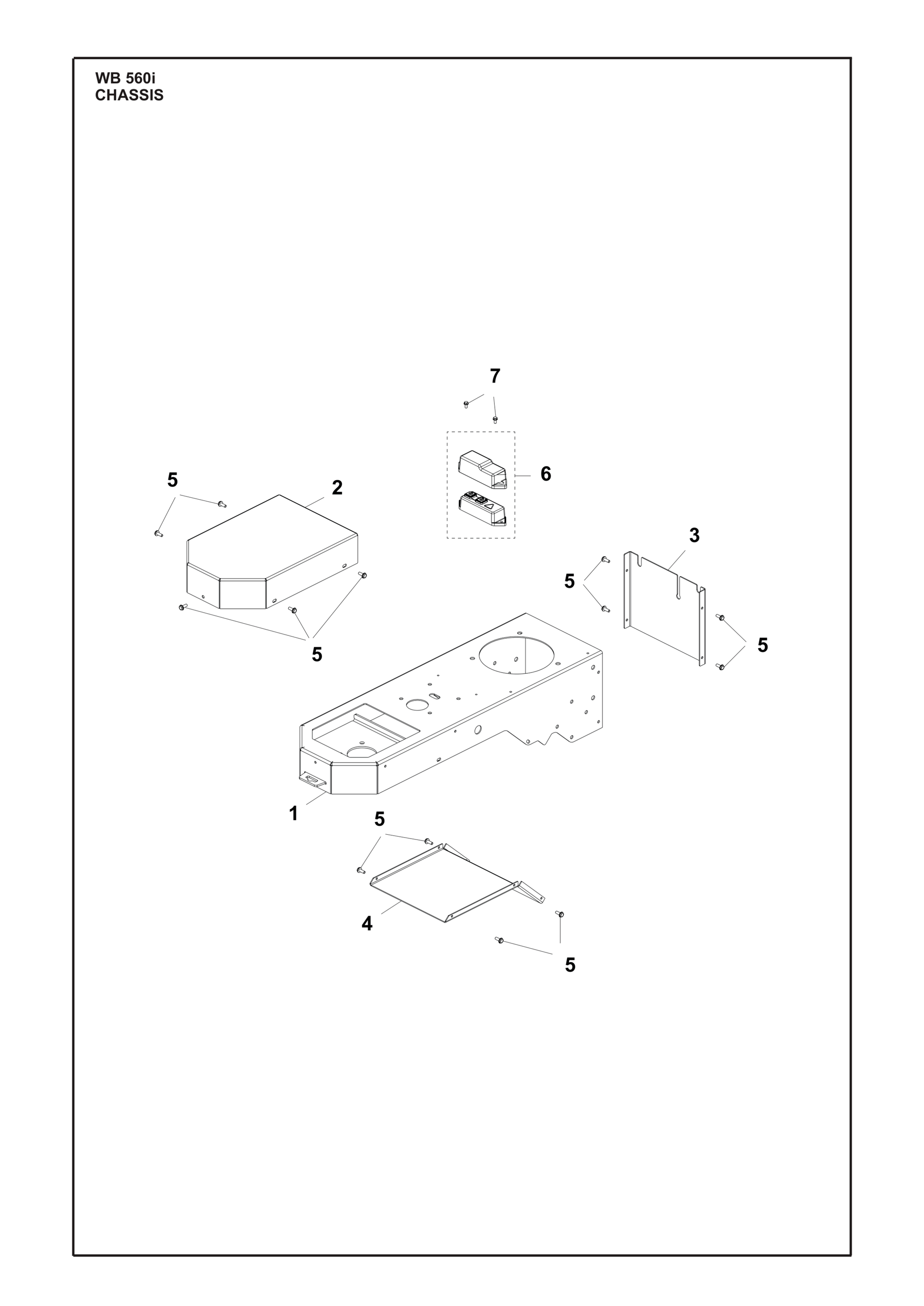Husqvarna 504052701 onderdelentekening - positie 5