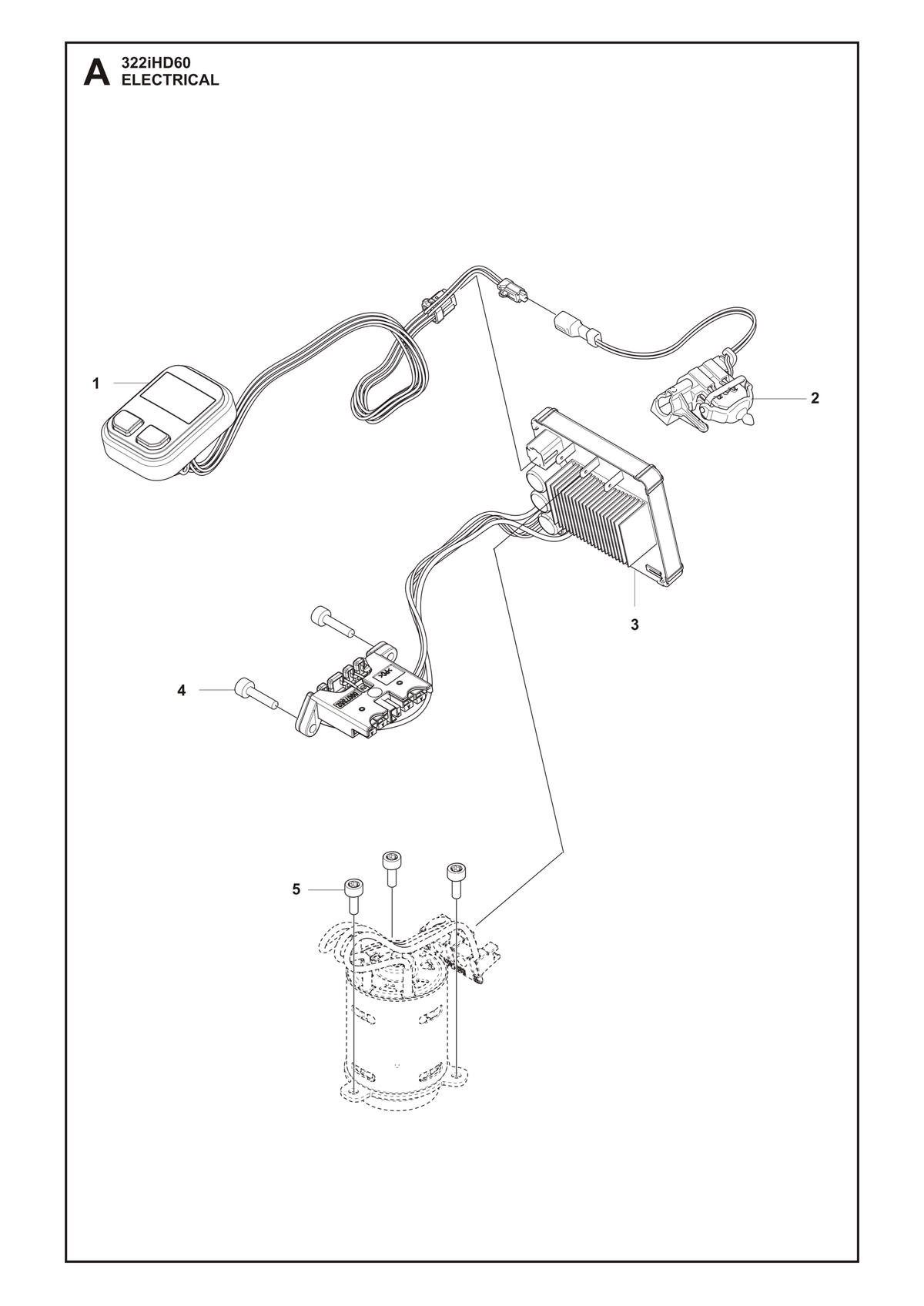 Husqvarna 586438501 onderdelentekening - positie 5