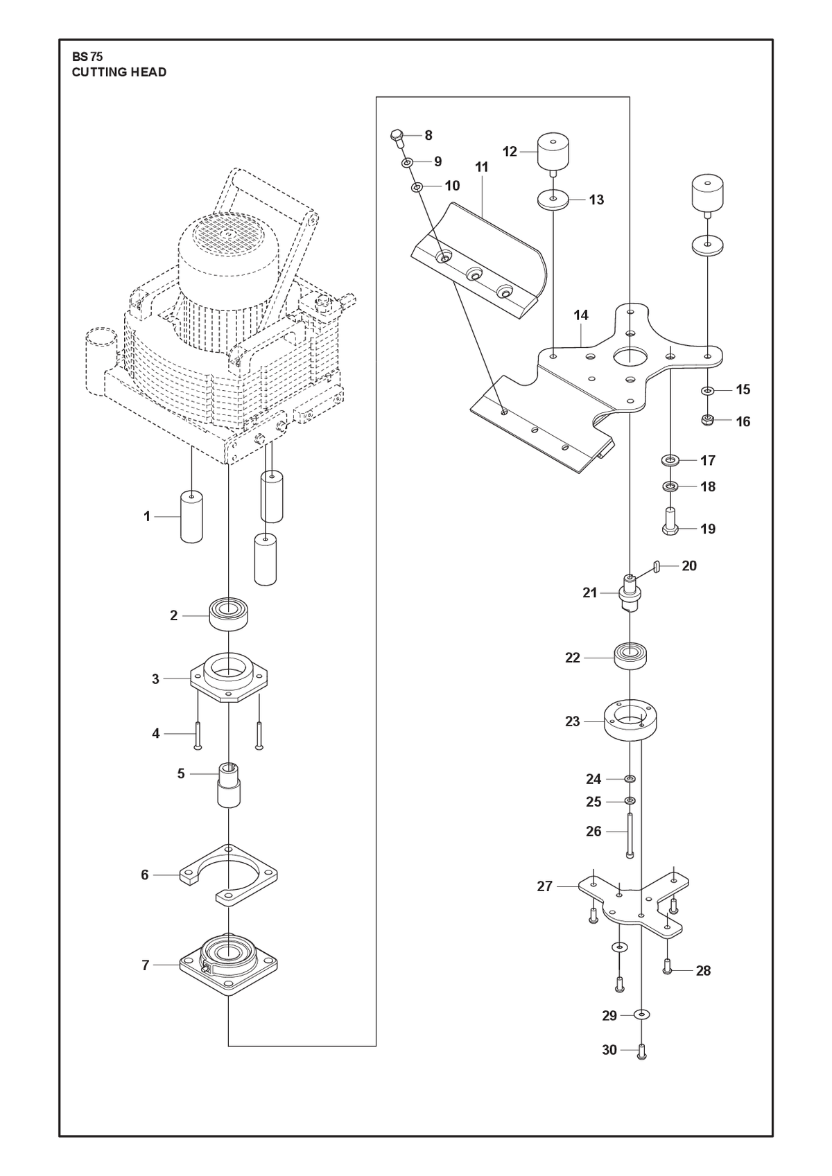 Husqvarna 534678201 onderdelentekening - positie 8