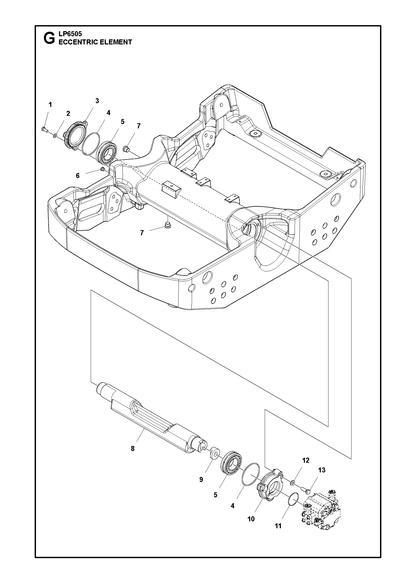 Husqvarna 594451801 onderdelentekening - positie 9