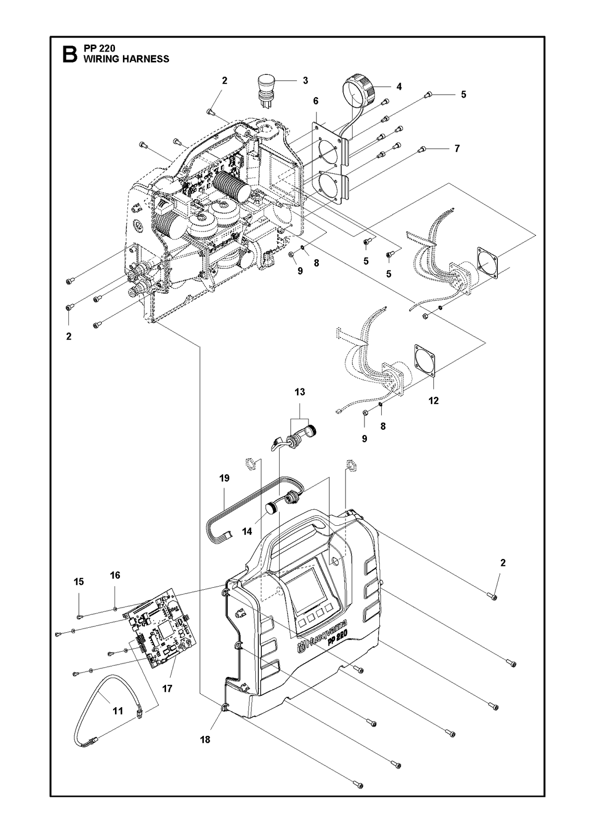 Husqvarna 531119251 onderdelentekening - positie 7