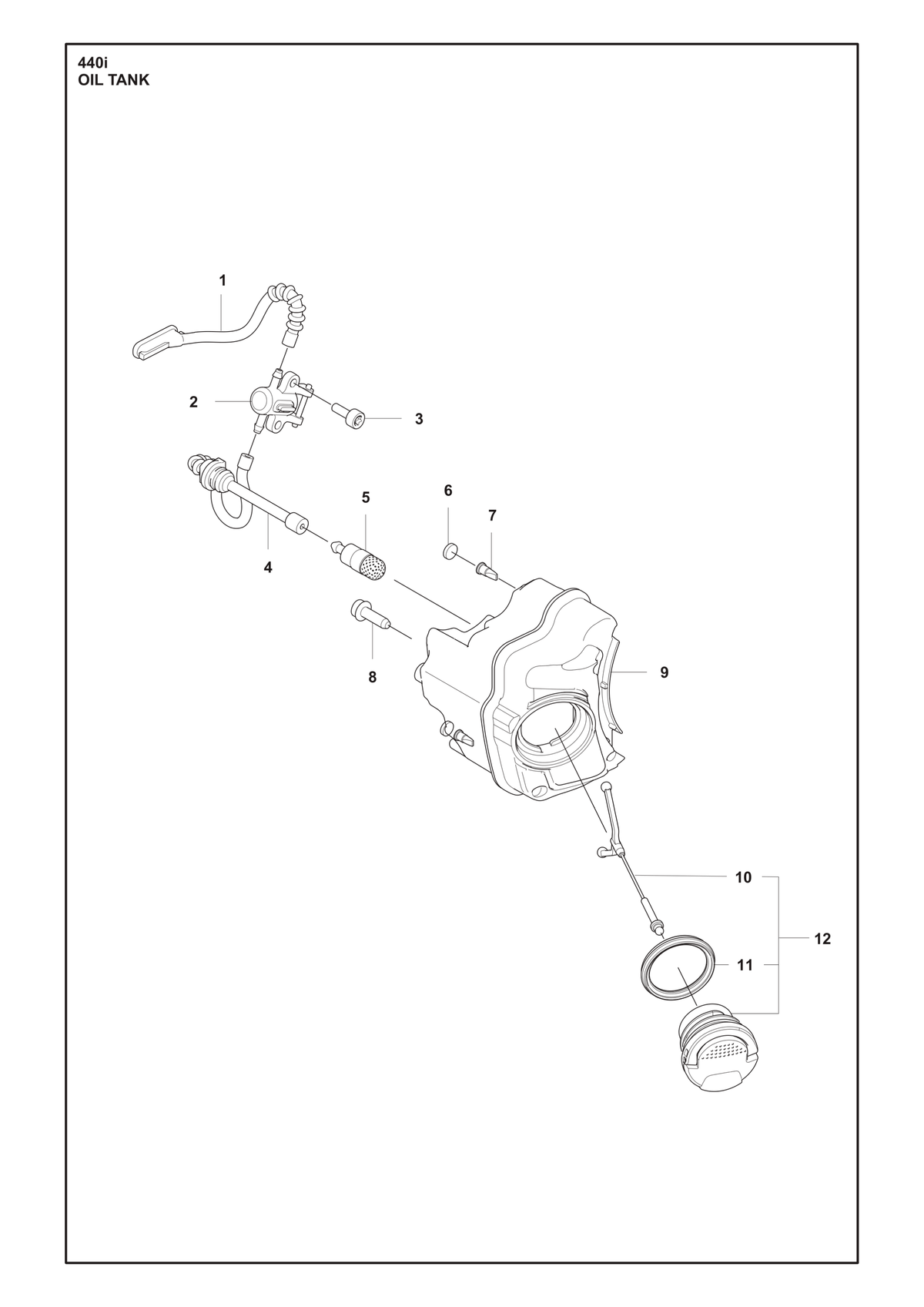 Husqvarna 548572401 onderdelentekening - positie 2