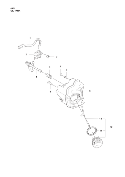 Husqvarna 548572401 onderdelentekening - positie 2