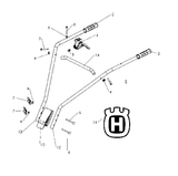 Husqvarna 590162101 onderdelentekening - positie 12
