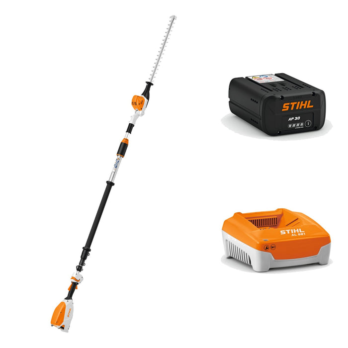 STIHL HLA 86 Accu Heggenschaar op steel + AP 30 Accu + AL 501 Snellader | Set