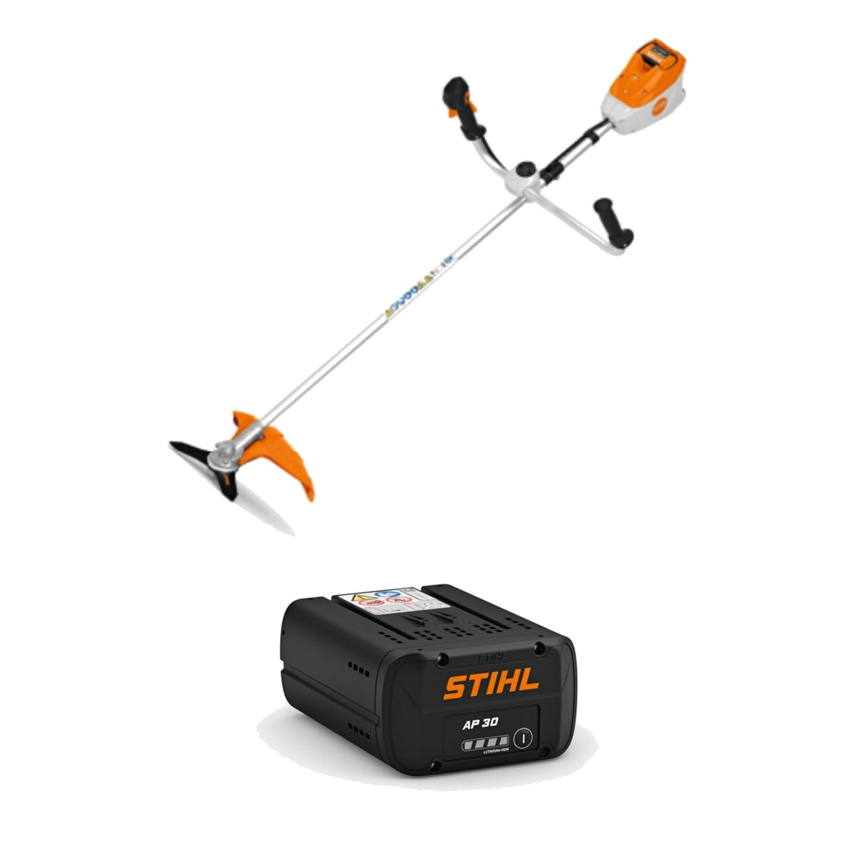 STIHL FSA 250 Accu Bosmaaier Driehoeksmes 300-3 set met accu (AP 30)