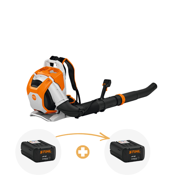STIHL BRA 600 Ruggedragen Accu Bladblazer  + AP 30 Accu | Gratis AP 30 Accu