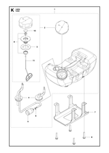 Husqvarna 505310901 onderdelentekening - positie 7