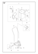 Husqvarna 546921401 onderdelentekening - positie 19