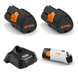 STIHL 2x AS 2 Accu + AL 1 Lader + PS 1.0 Powerbank | AS Power-pack