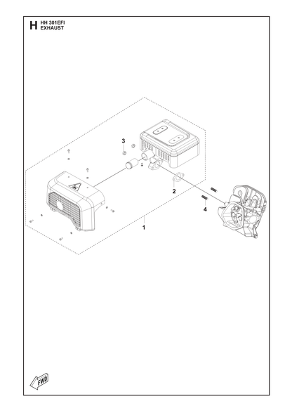 Husqvarna 531146917 onderdelentekening - positie 3