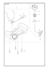 Husqvarna 577509803 onderdelentekening - positie 1
