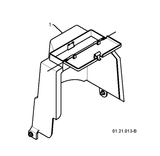 Husqvarna 532443030 onderdelentekening - positie 1