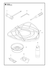 Husqvarna 516014501 onderdelentekening - positie 5