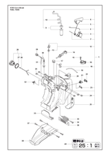 Husqvarna 506381501 onderdelentekening - positie 33