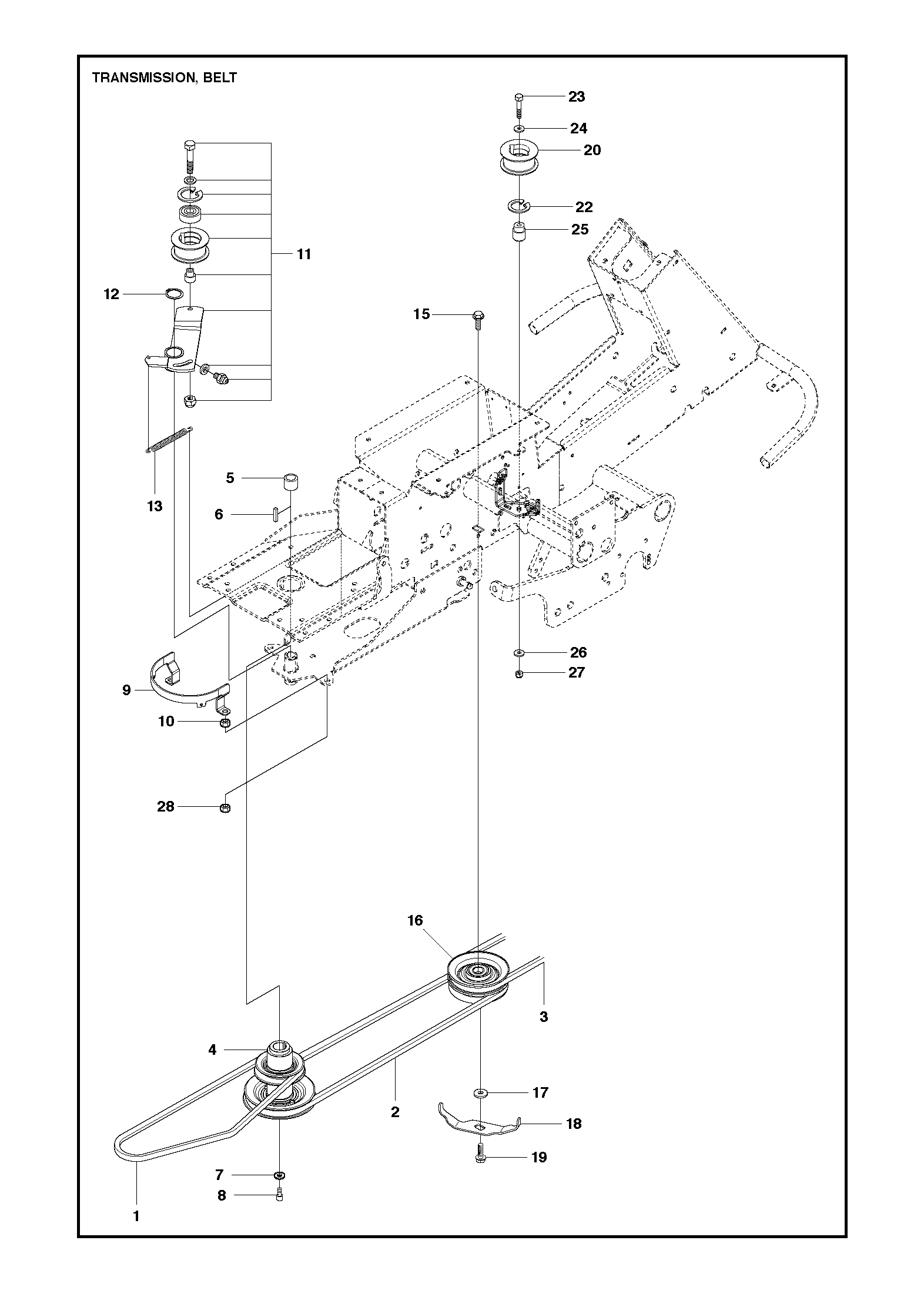 Husqvarna 506664501 onderdelentekening - positie 9