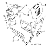 Husqvarna 589264502 onderdelentekening - positie 1