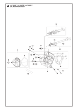 Husqvarna 546303401 onderdelentekening - positie 12