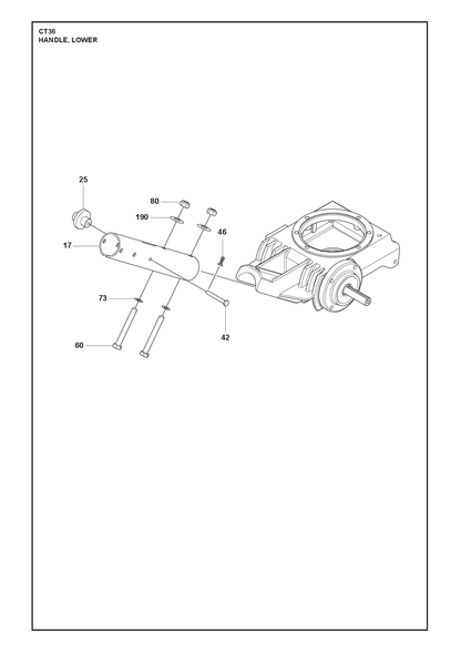 Husqvarna 599171501 onderdelentekening - positie 25