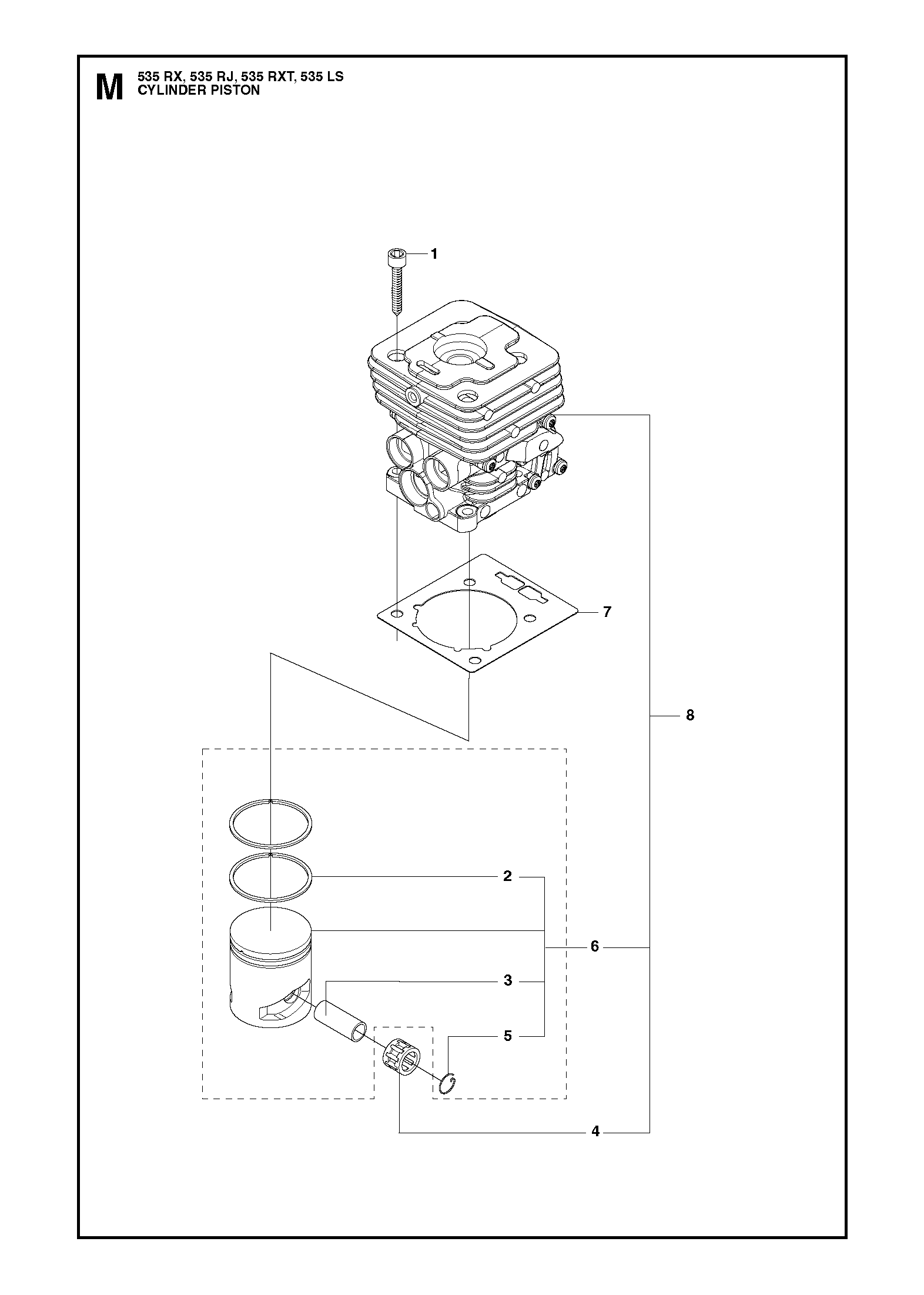 Husqvarna 503414101 onderdelentekening - positie 4