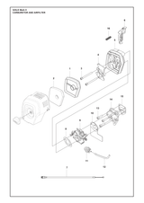 Husqvarna 504114301 onderdelentekening - positie 13