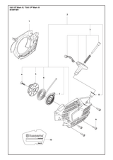 Husqvarna 534995901 onderdelentekening - positie 9