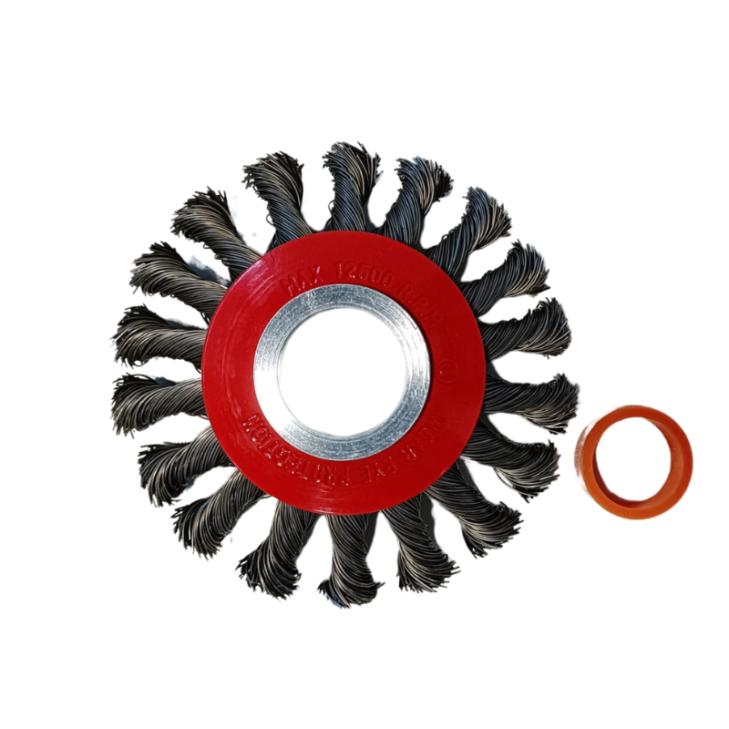 AgroTech Onkruidborstel Staal Ø10 cm - 20 / 25,4 mm